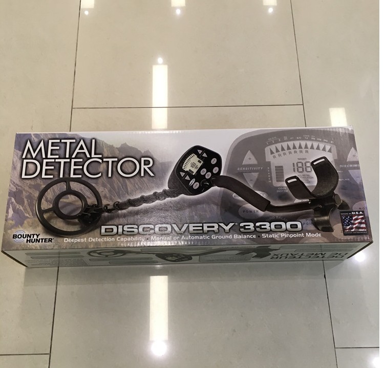 赏金猎人Discovery 3300 赏金猎人发现者原装进口金属探测器考古